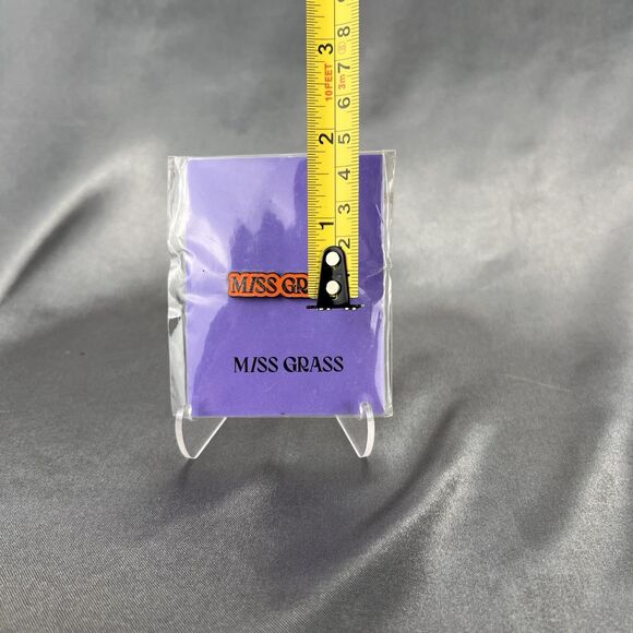 Miss Grass Enameled Pin 420 Cannabis Carts Merchandise Weed Lover Birthday Gifts - Picture 3 of 4